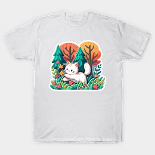 kitty in the woods T-Shirt